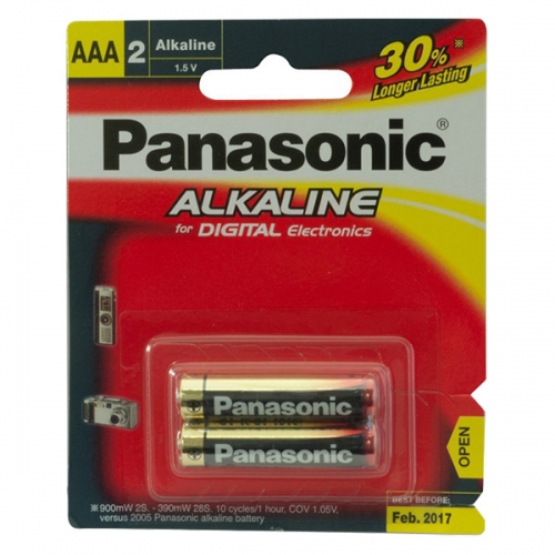 Pin AA, AAA Panasonic Alkaline